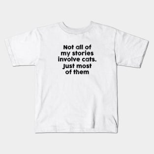 Cat Story Kids T-Shirt